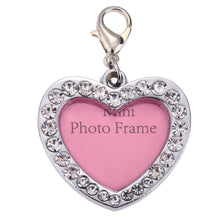 Load image into Gallery viewer, Heart &amp; Photo Pet ID Tag
