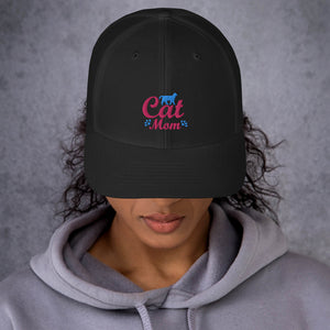 'Cat Mom' Trucker Cap