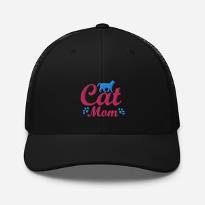 'Cat Mom' Trucker Cap