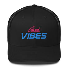 Load image into Gallery viewer, &#39;Good Vibes&#39; Trucker Cap
