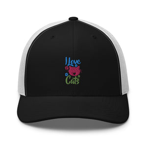 'I Love Cats' Trucker Cap