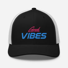 Load image into Gallery viewer, &#39;Good Vibes&#39; Trucker Cap
