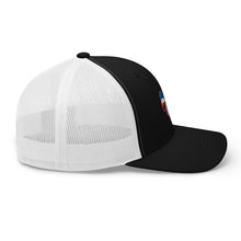 Load image into Gallery viewer, &#39;Red, White, &amp; Blue Bow&#39; Trucker Cap
