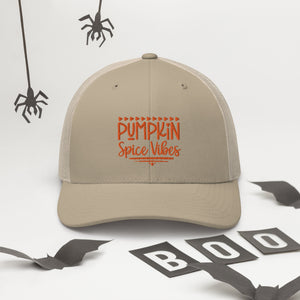 'Pumpkin Spice Vibes' Trucker Cap