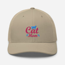 Load image into Gallery viewer, &#39;Cat Mom&#39; Trucker Cap
