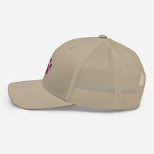 Load image into Gallery viewer, ‘Large Pink Pet Paw Print’ Trucker Cap
