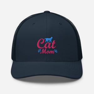 'Cat Mom' Trucker Cap