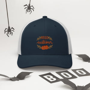 'Hello Autumn Pumpkin' Trucker Cap