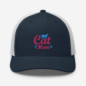 'Cat Mom' Trucker Cap