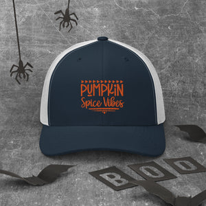 'Pumpkin Spice Vibes' Trucker Cap