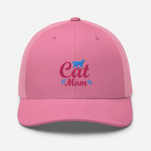 'Cat Mom' Trucker Cap