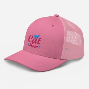 'Cat Mom' Trucker Cap