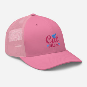 'Cat Mom' Trucker Cap