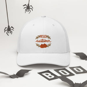 'Hello Autumn Pumpkin' Trucker Cap