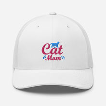 Load image into Gallery viewer, &#39;Cat Mom&#39; Trucker Cap
