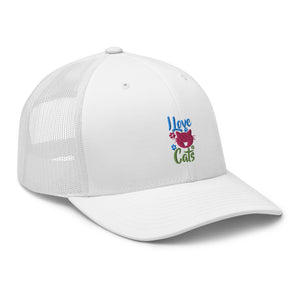 'I Love Cats' Trucker Cap