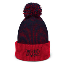 Load image into Gallery viewer, &#39;Grateful &amp; Blessed&#39; Pom-Pom Beanie
