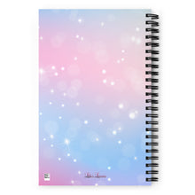 Load image into Gallery viewer, &#39;Fairy Magic Crystals&#39; Spiral Notebook Journal
