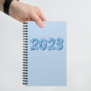 2023 Blue Spiral Notebook