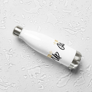 'Never Give Up' Stainless Steel Water Bottle