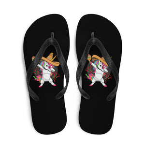 'Unicorn Fiesta' Flip-Flops