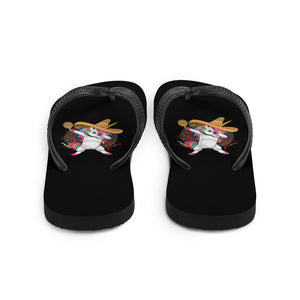 'Unicorn Fiesta' Flip-Flops