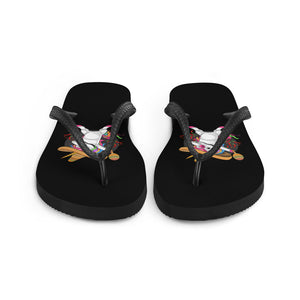 'Unicorn Fiesta' Flip-Flops