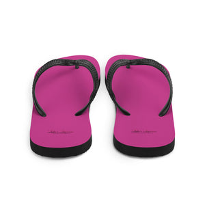 'Pink with Lulu's Luxuries' Flip-Flops