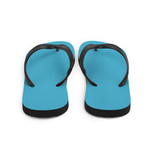 Load image into Gallery viewer, &#39;Turquoise Blue&#39; Flip-Flops
