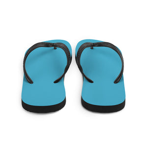 'Turquoise Blue' Flip-Flops