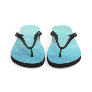 'Ocean Vibes' Flip-Flops