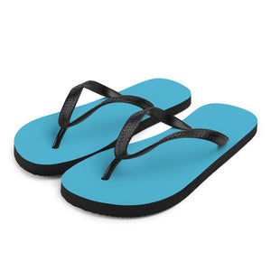 'Turquoise Blue' Flip-Flops