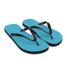 Load image into Gallery viewer, &#39;Turquoise Blue&#39; Flip-Flops
