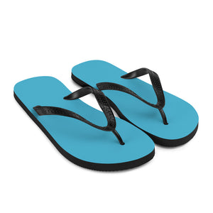 'Turquoise Blue' Flip-Flops