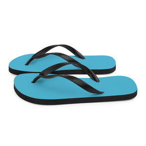 'Turquoise Blue' Flip-Flops