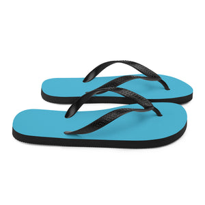 'Turquoise Blue' Flip-Flops