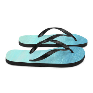 'Ocean Vibes' Flip-Flops