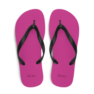 'Pink with Lulu's Luxuries' Flip-Flops