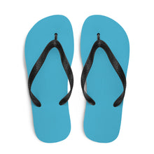 Load image into Gallery viewer, &#39;Turquoise Blue&#39; Flip-Flops
