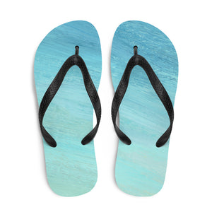 'Ocean Vibes' Flip-Flops