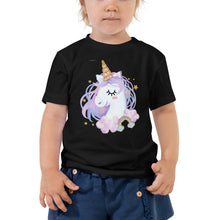 Load image into Gallery viewer, ‘Magnificent Unicorn’ Toddler Short Sleeve Tee
