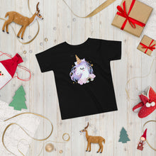 Load image into Gallery viewer, ‘Magnificent Unicorn’ Toddler Short Sleeve Tee
