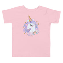 Load image into Gallery viewer, ‘Magnificent Unicorn’ Toddler Short Sleeve Tee
