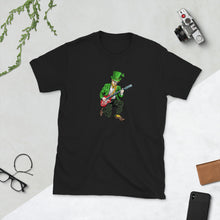 Load image into Gallery viewer, &#39;Leprechaun Guitarist&#39; Short-Sleeve Unisex T-Shirt
