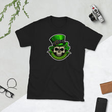 Load image into Gallery viewer, &#39;St. Patrick&#39;s Day Skull&#39; Short-Sleeve Unisex T-Shirt
