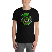 Load image into Gallery viewer, &#39;St. Patrick&#39;s Day Skull&#39; Short-Sleeve Unisex T-Shirt
