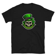 Load image into Gallery viewer, &#39;St. Patrick&#39;s Day Skull&#39; Short-Sleeve Unisex T-Shirt
