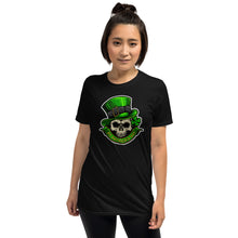 Load image into Gallery viewer, &#39;St. Patrick&#39;s Day Skull&#39; Short-Sleeve Unisex T-Shirt
