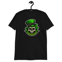 Load image into Gallery viewer, &#39;St. Patrick&#39;s Day Skull&#39; Short-Sleeve Unisex T-Shirt
