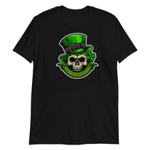 Load image into Gallery viewer, &#39;St. Patrick&#39;s Day Skull&#39; Short-Sleeve Unisex T-Shirt
